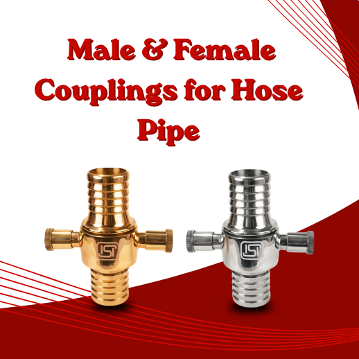Male Female Coupling for Hose
