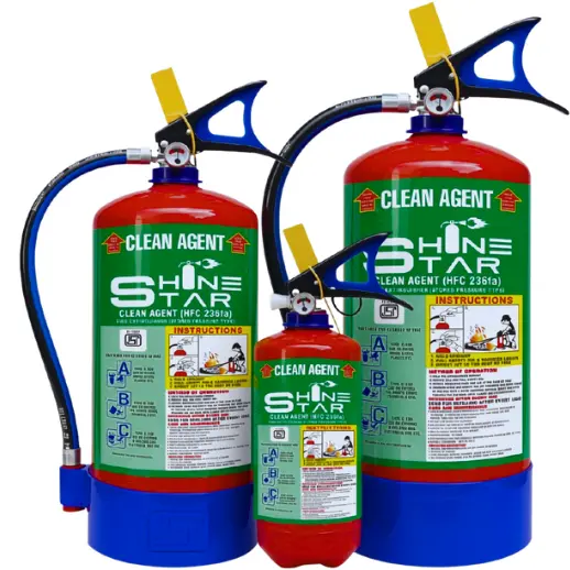 Clean Agent Fire Extinguisher | Shine star One of The Best Fire Safety and zincalume Slteel Water tank supplier in India