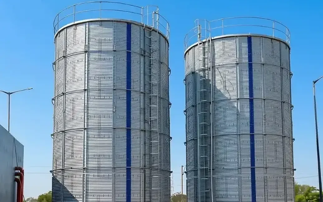 Zincalume Steel Water Storage Tank