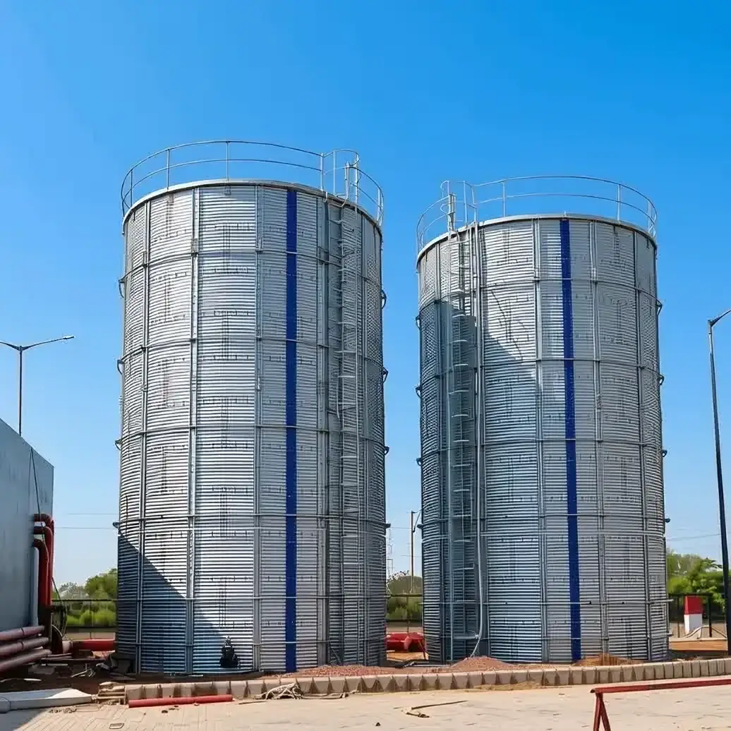 Zincalume Steel Water Storage Tank