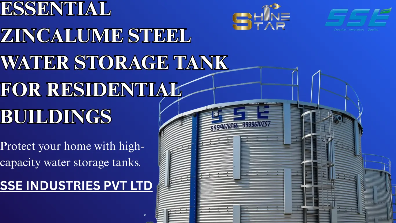 Essential Zincalume Steel Water Storage Tank for Residential Buildings Essential Zincalume Steel Water Storage Tank for Residential Buildings